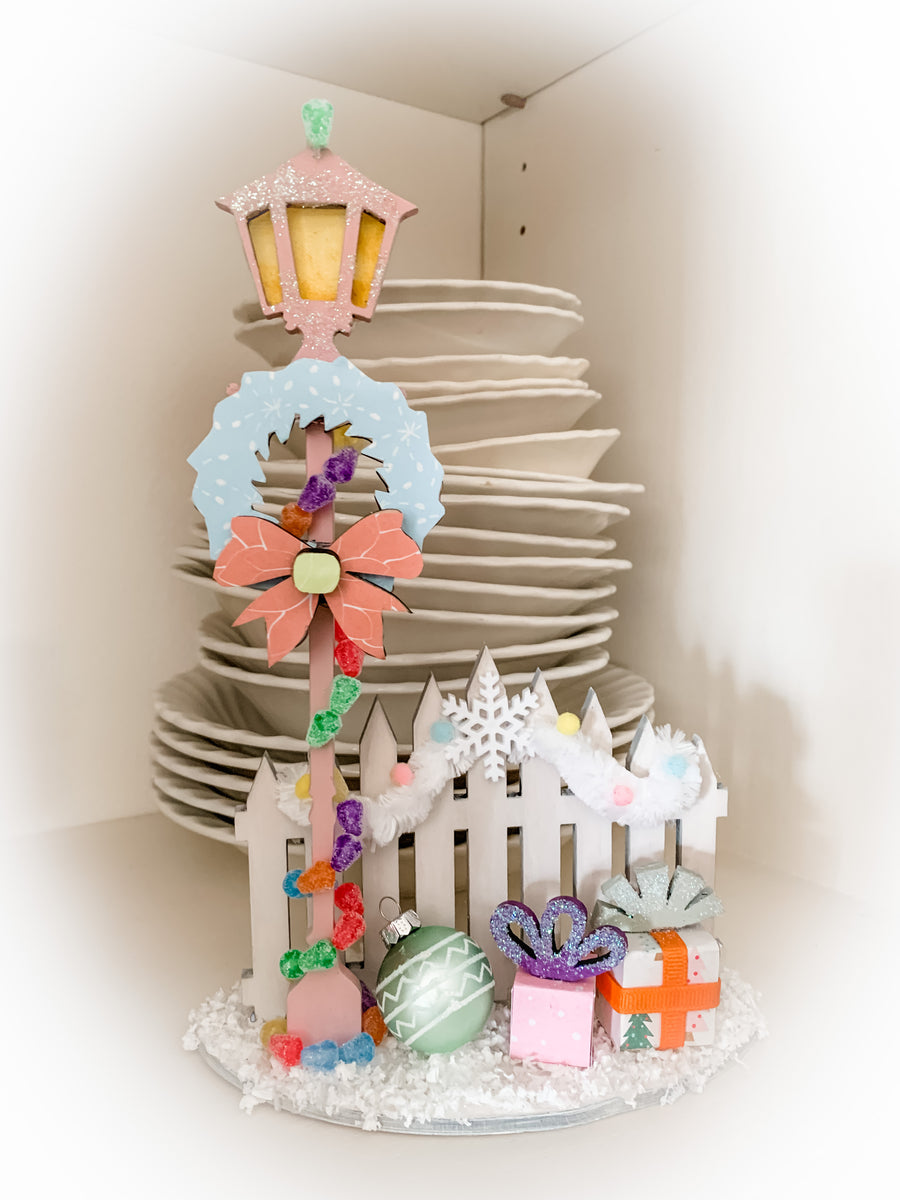 Winter Lamp Post Kit amandamade