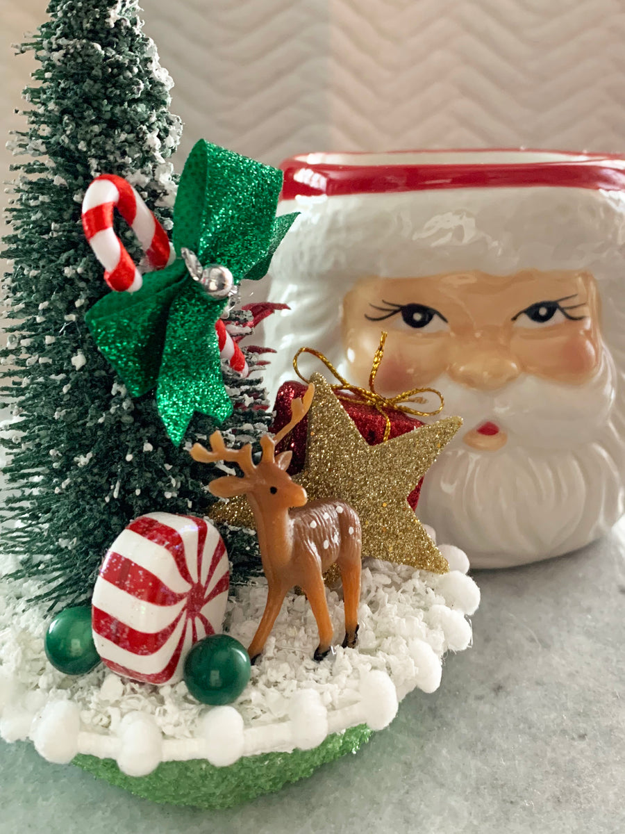 Santa Mug with Topper – amandamade