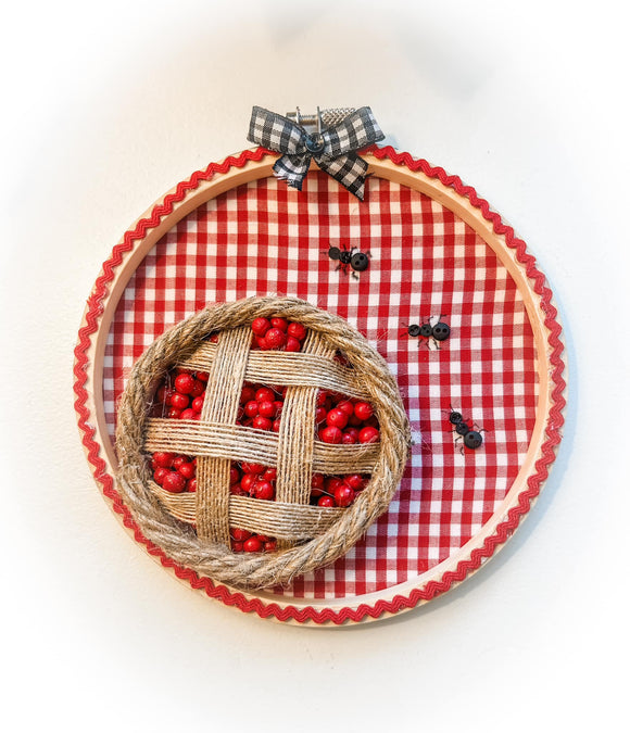 CHERRY PIE AND ANTS HOOP DECOR