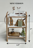 Christmas Ladder Shelf with Goodies