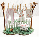 Decorated Clothesline Kit - Pink/Patriotic