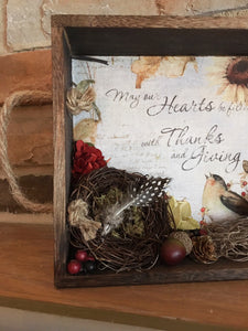 Fall Shadow Box - Small