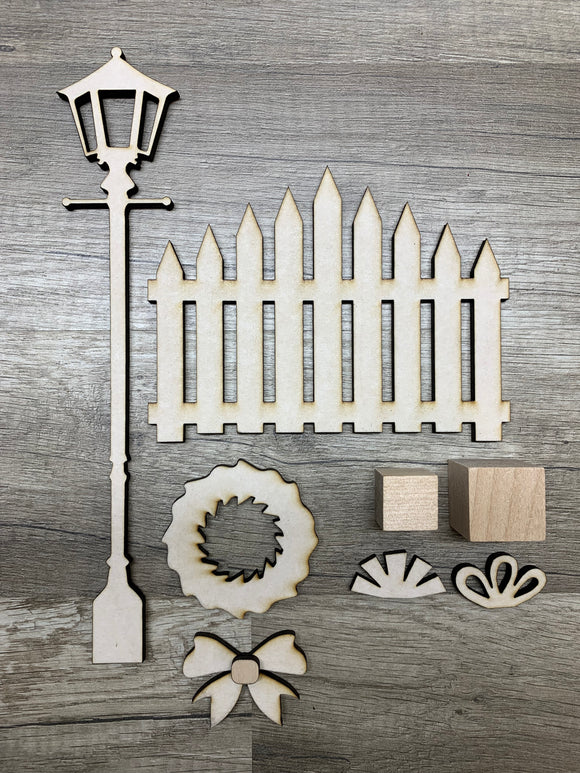 Winter Lamp Post Kit