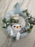 Floppy Snowman Wreath