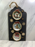Holiday Woodsy Wall Hanging