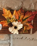 Simply Blessed Fall Wood Wall Plaque