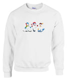 Vintage Snowman Unisex Sweatshirt