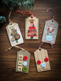 Wood Tags - Sets of Six or Ten